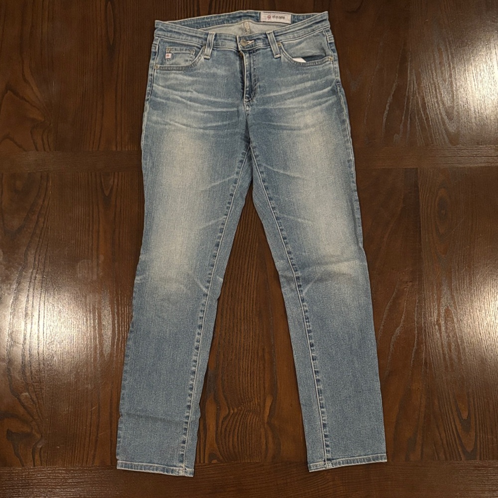 AG Adriano Goldschmied Light Blue Slim Jeans